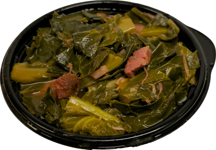 Seasoned collard greens